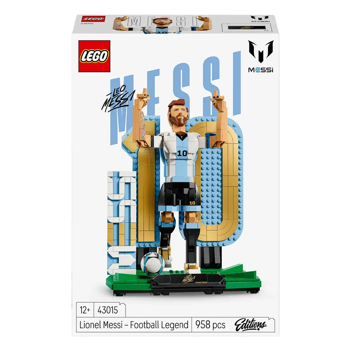 LEGO Editions Football Ліонель Мессі — легенда футболу 43015