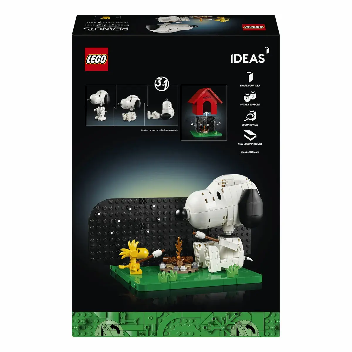 LEGO Ideas «Дрібнота»: будка Снупі 21368 — фото 9