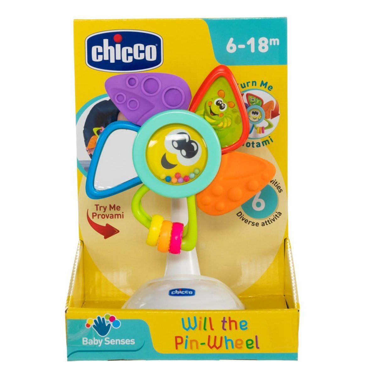 Іграшка розвиваюча Chicco Will the Pinwheel, 09710.00 — фото 2