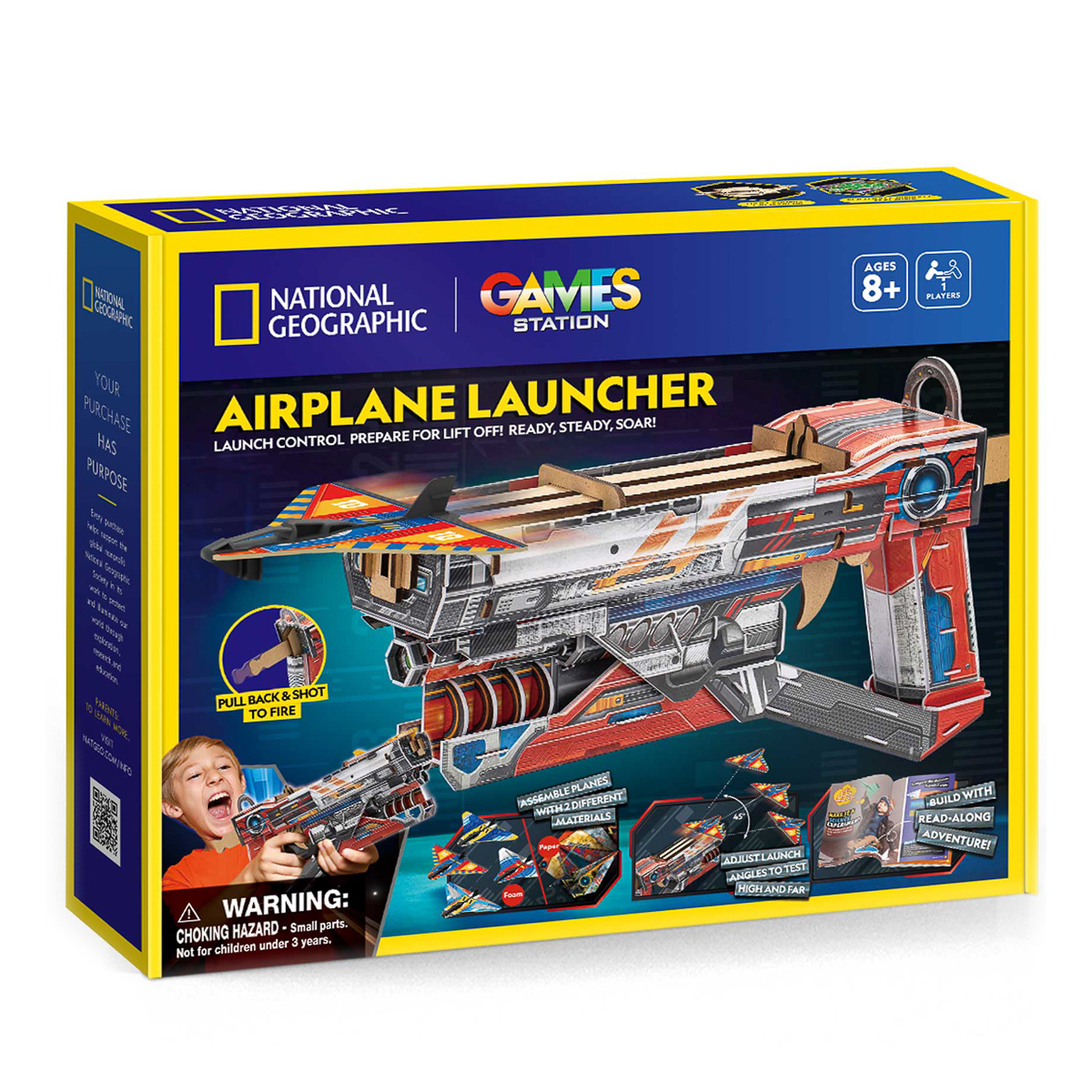 Набір для моделювання Cubic Fun STEM Пускова установка для літаків, DS1091H
