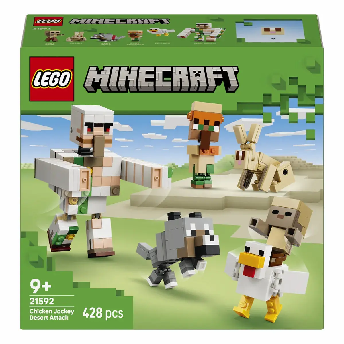 LEGO Minecraft Курячий Жокей: атака в пустелі 21592