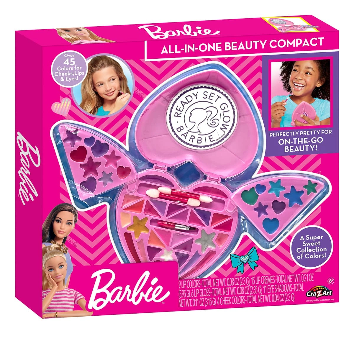 Набір косметики Cra-Z-Art Barbie All in One Beauty Compact, 34067CRA
