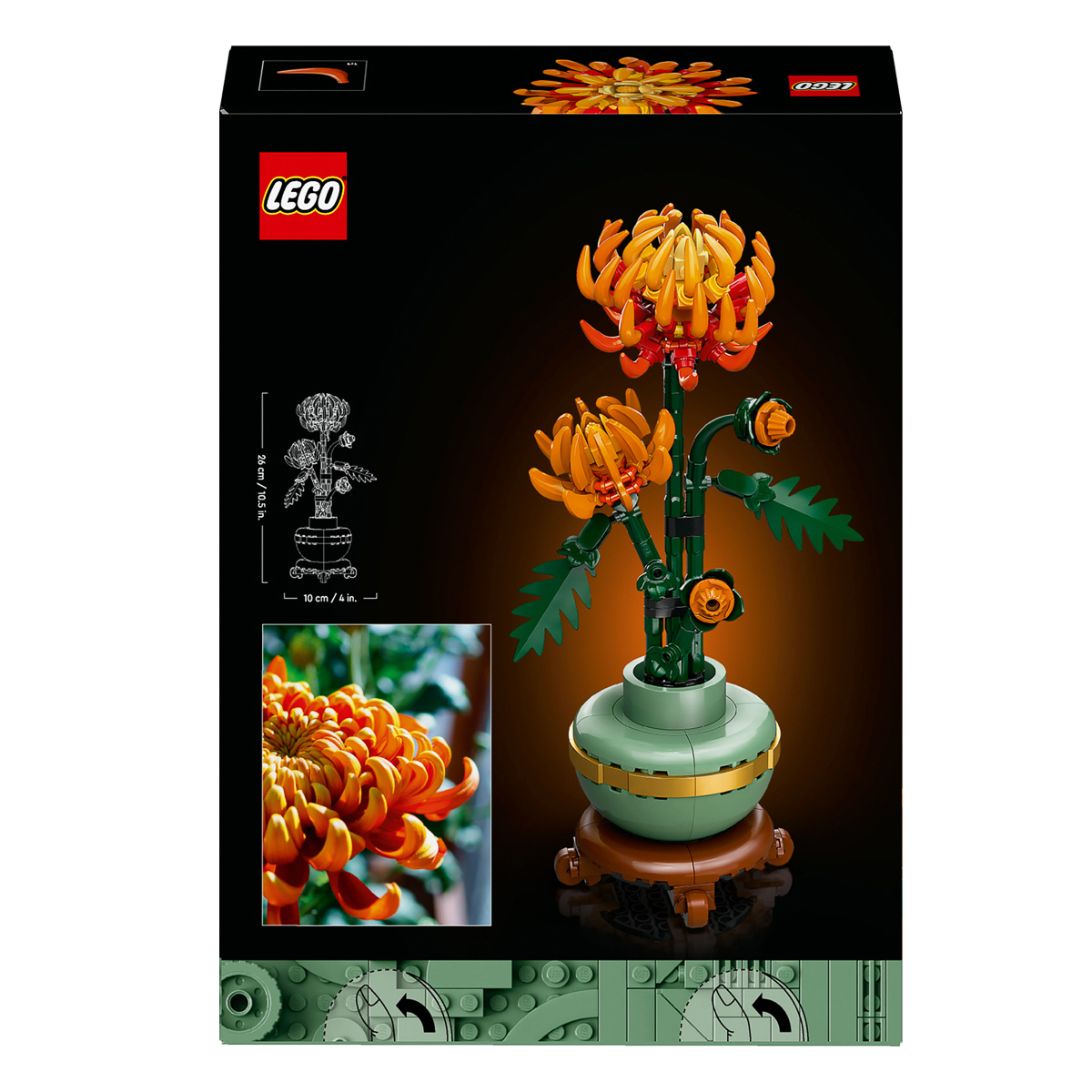LEGO Botanical Collection Хризантема 10368 — фото 9