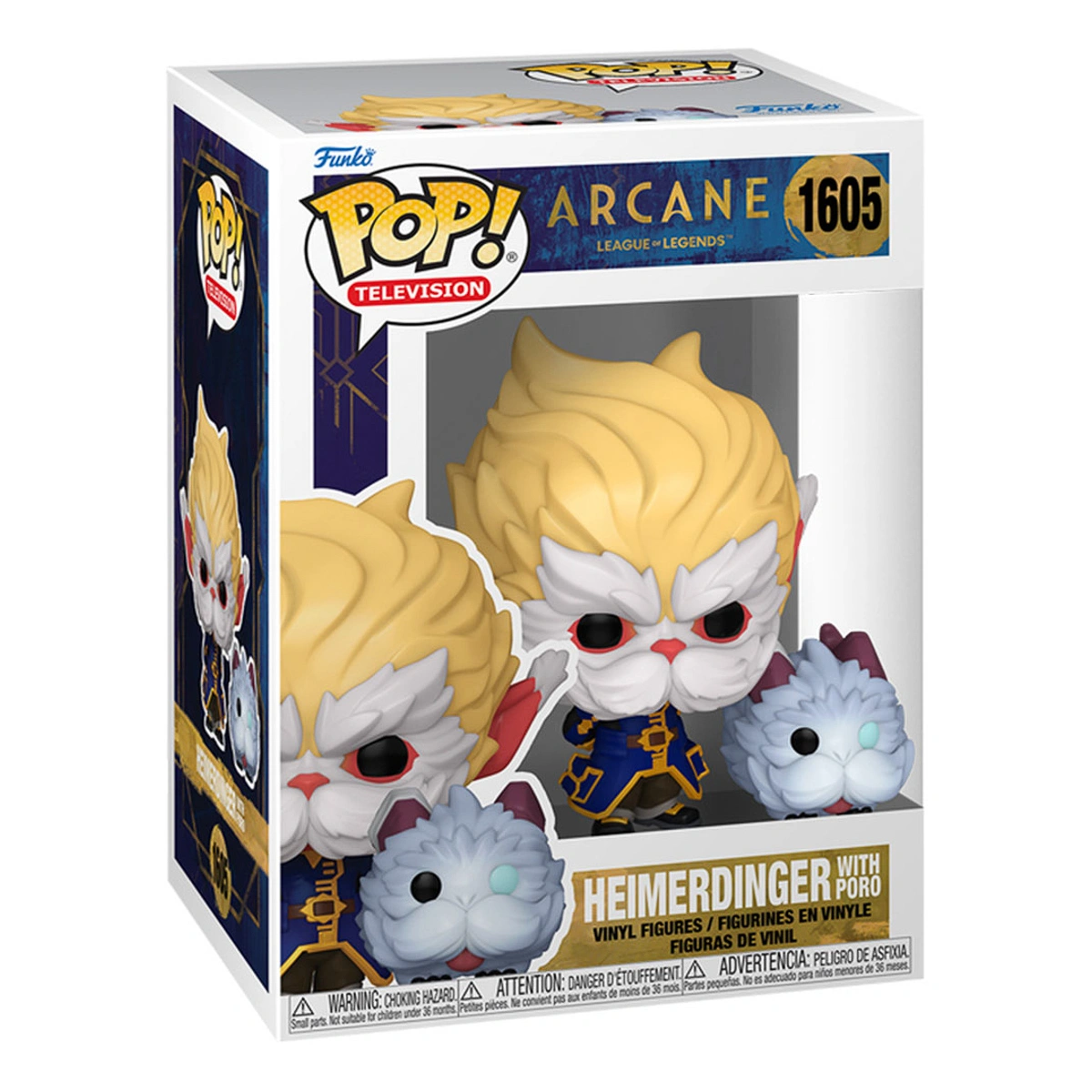 Ігрова фігурка Funko Pop Аркейн Хеймердінгер з Поро