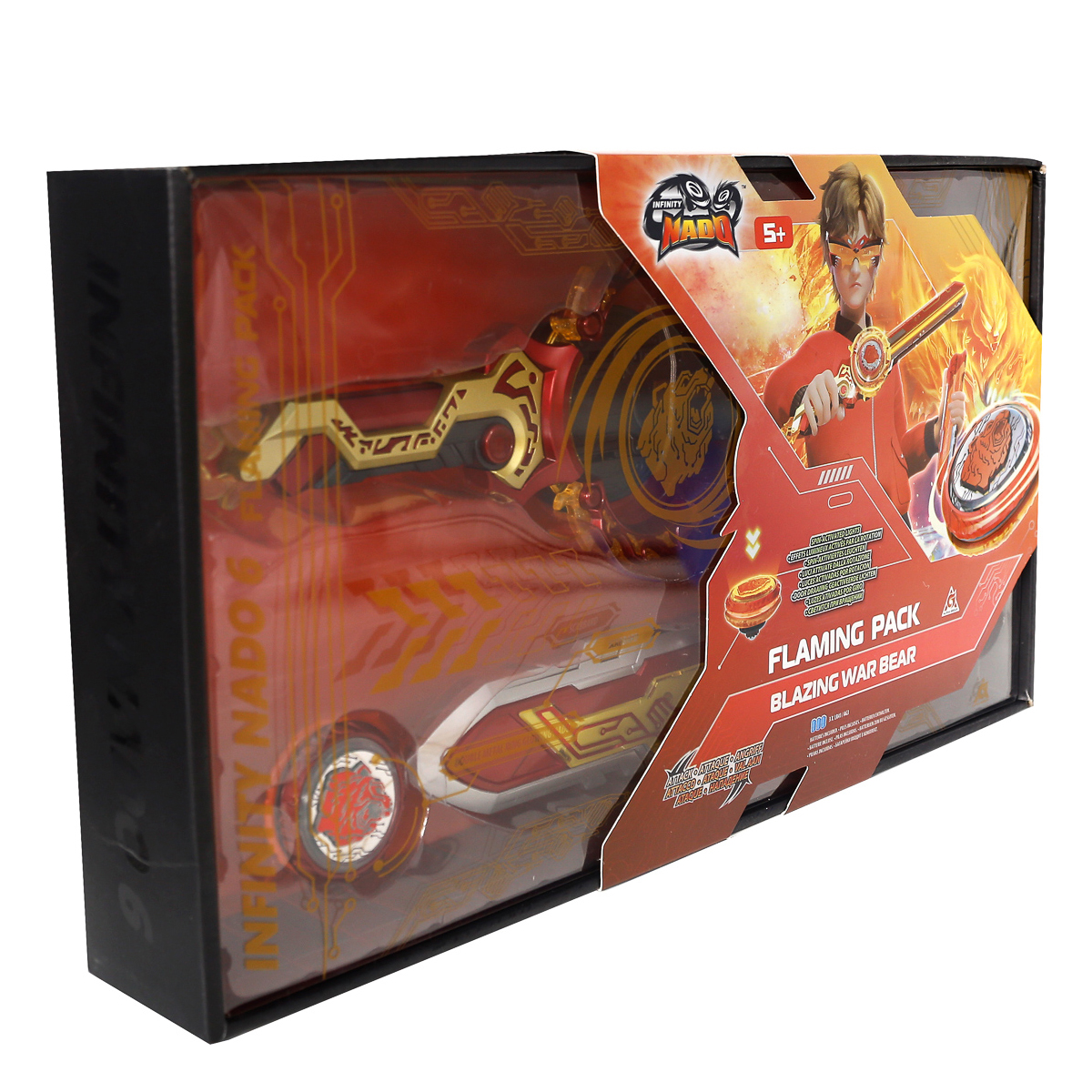 Дзиґа Infinity Nado VI Flaming Pack Blazing War Bear, EU654142 — фото 3