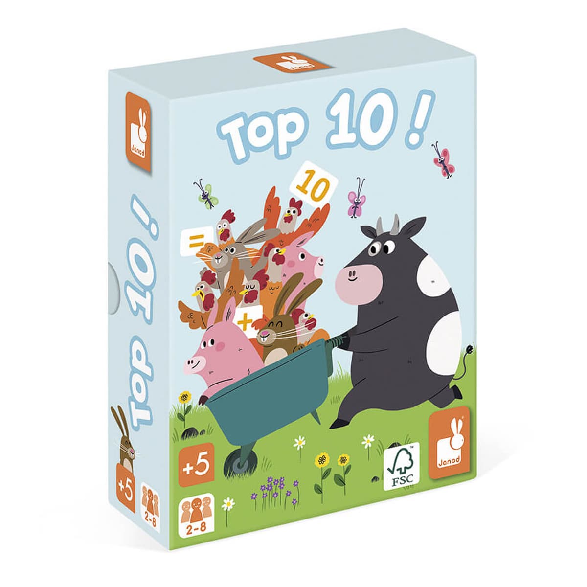 Настільна гра Janod Top 10 (англ), J02760