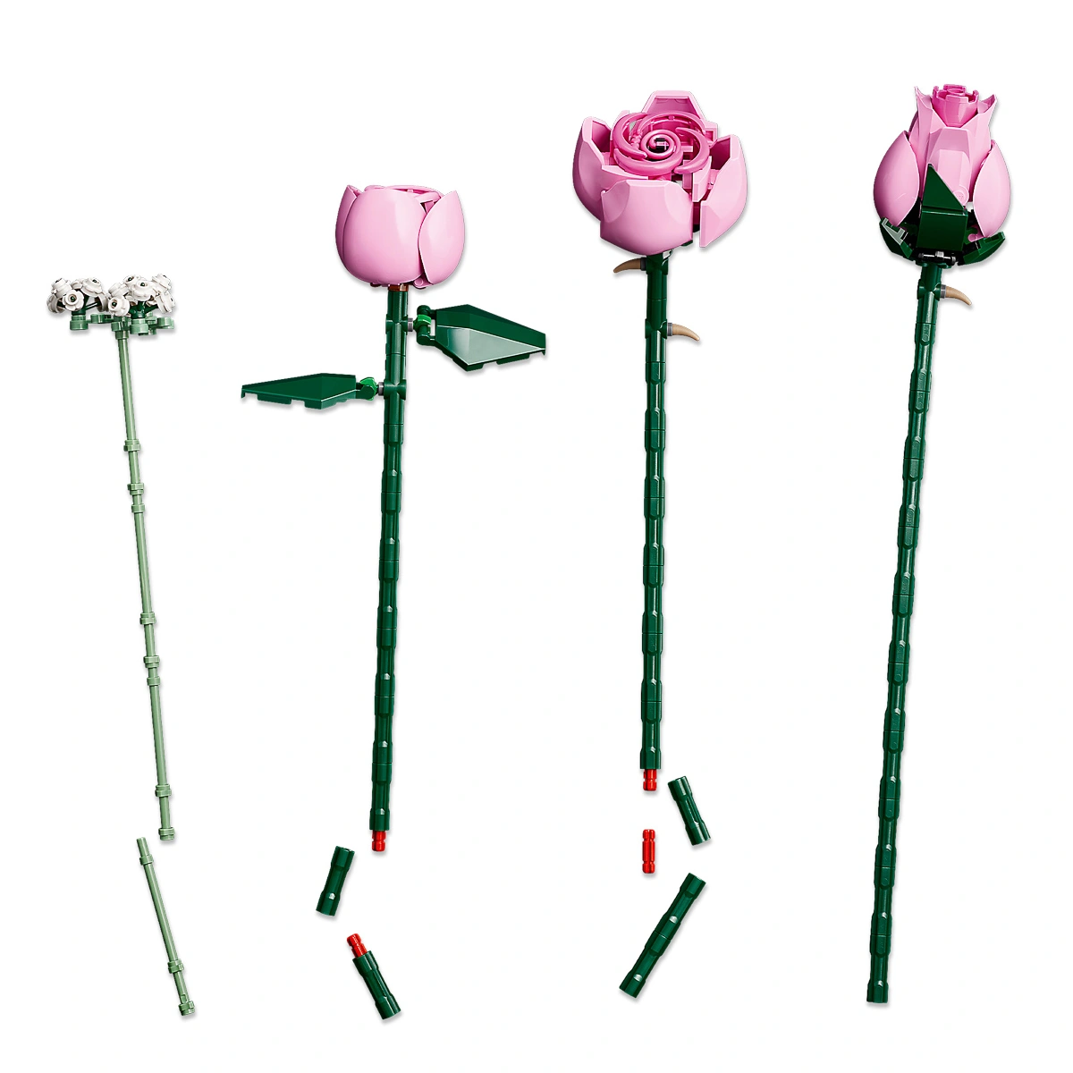 LEGO Botanical Collection Букет рожевих троянд 10374 — фото 25