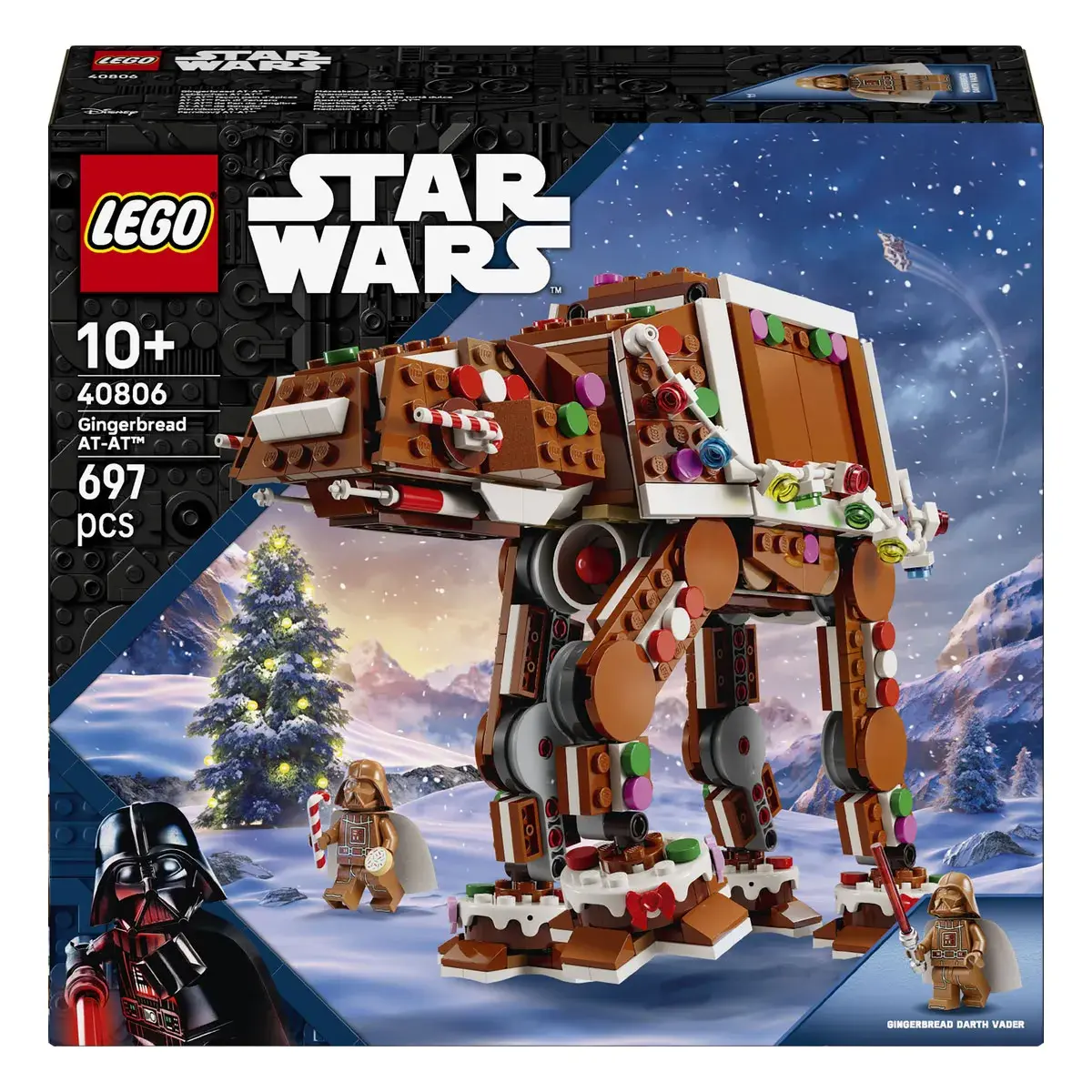 LEGO Star Wars Пряниковий крокохід AT-AT 40806