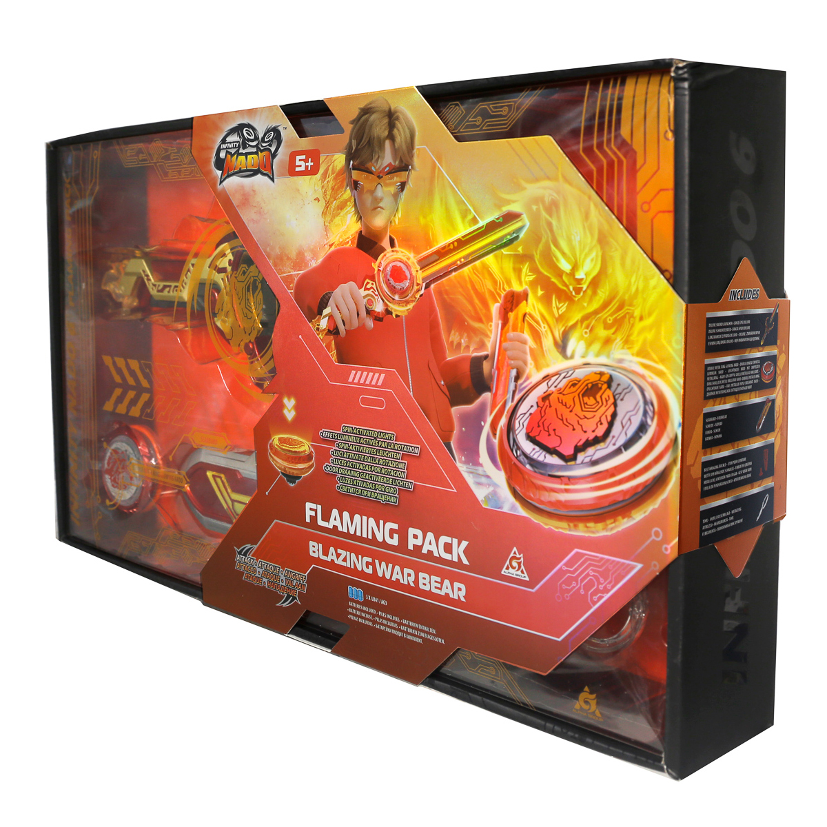 Дзиґа Infinity Nado VI Flaming Pack Blazing War Bear, EU654142 — фото 4
