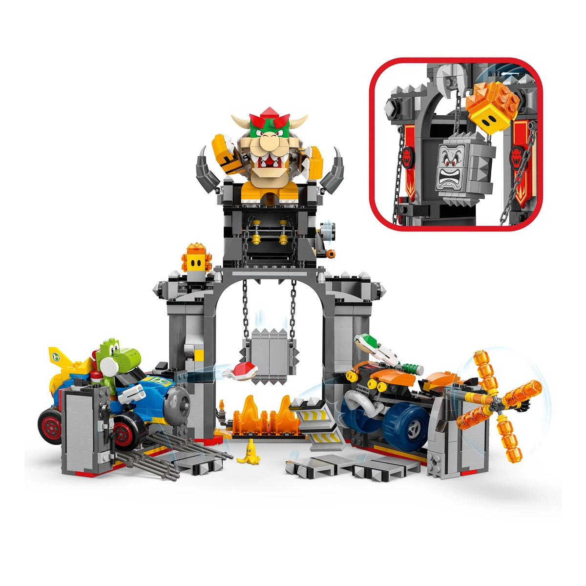 LEGO Super Mario Mario Kart – Bowser та його замок 72039 — фото 11