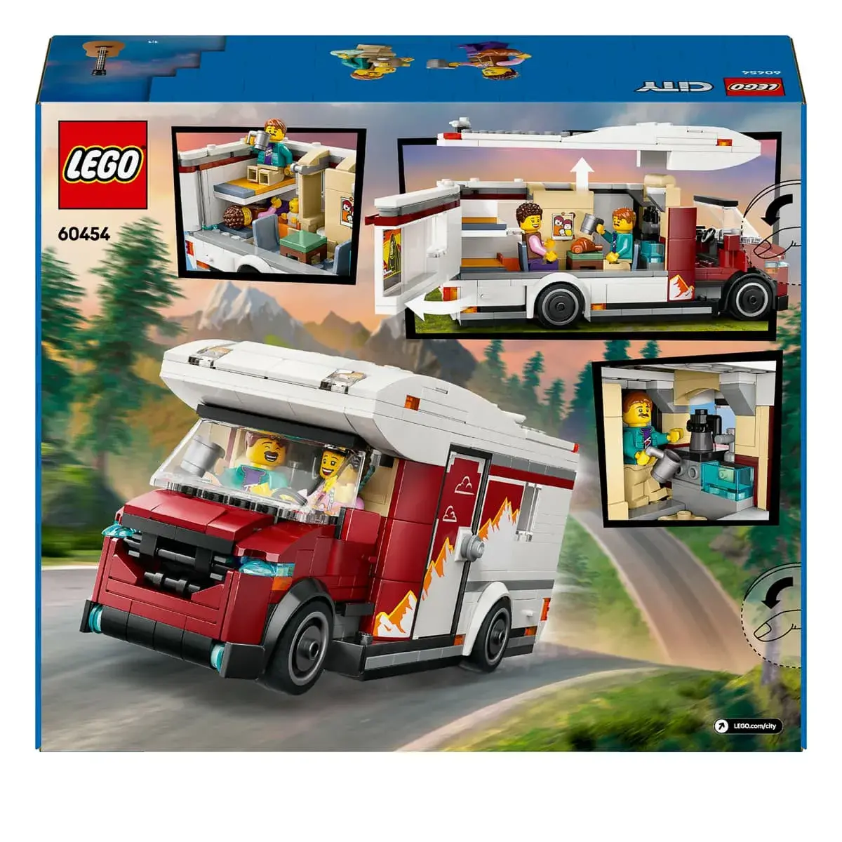 LEGO City Пригодницький будинок на колесах для відпустки 60454 — фото 9