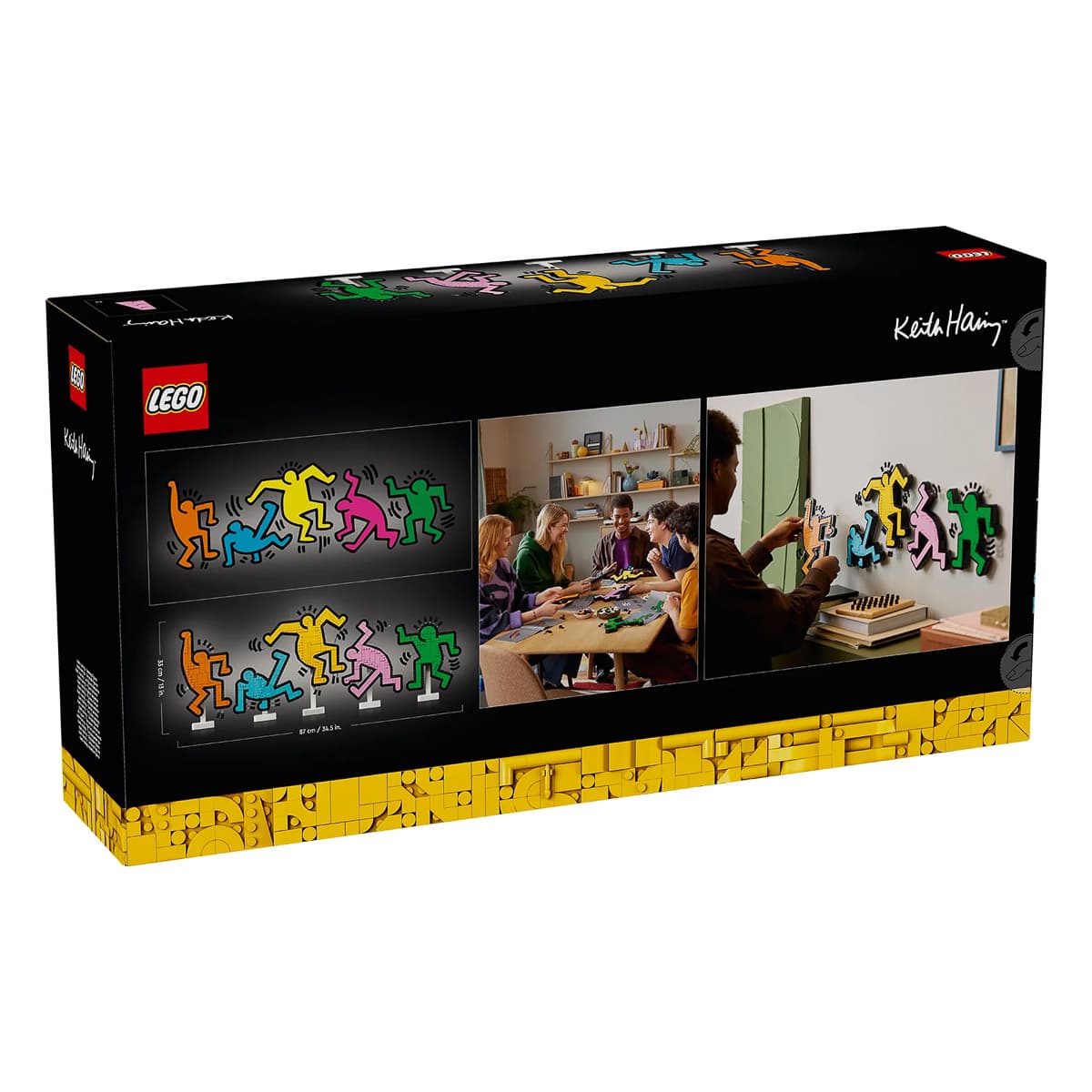 LEGO Art Кіт Гарінґ – Танцюючі чоловічки 31216 — фото 9