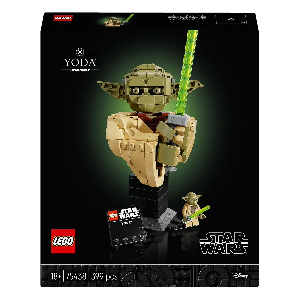 LEGO Star Wars Погруддя Йоди 75438
