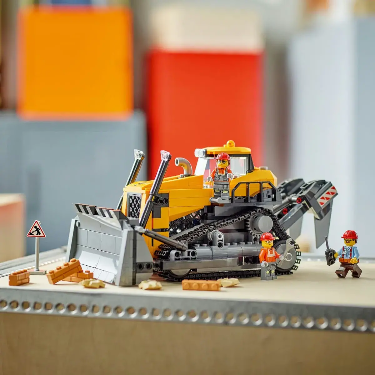 LEGO City Жовтий бульдозер 60466 — фото 4