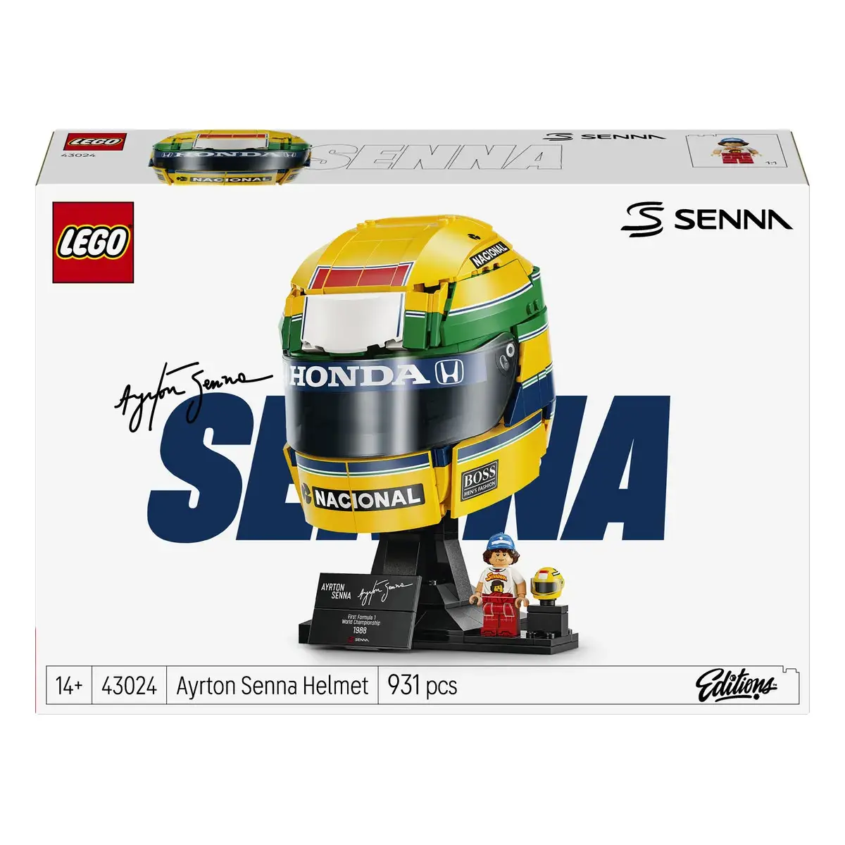 LEGO Editions Formula 1 Шолом Айртона Сенни 43024