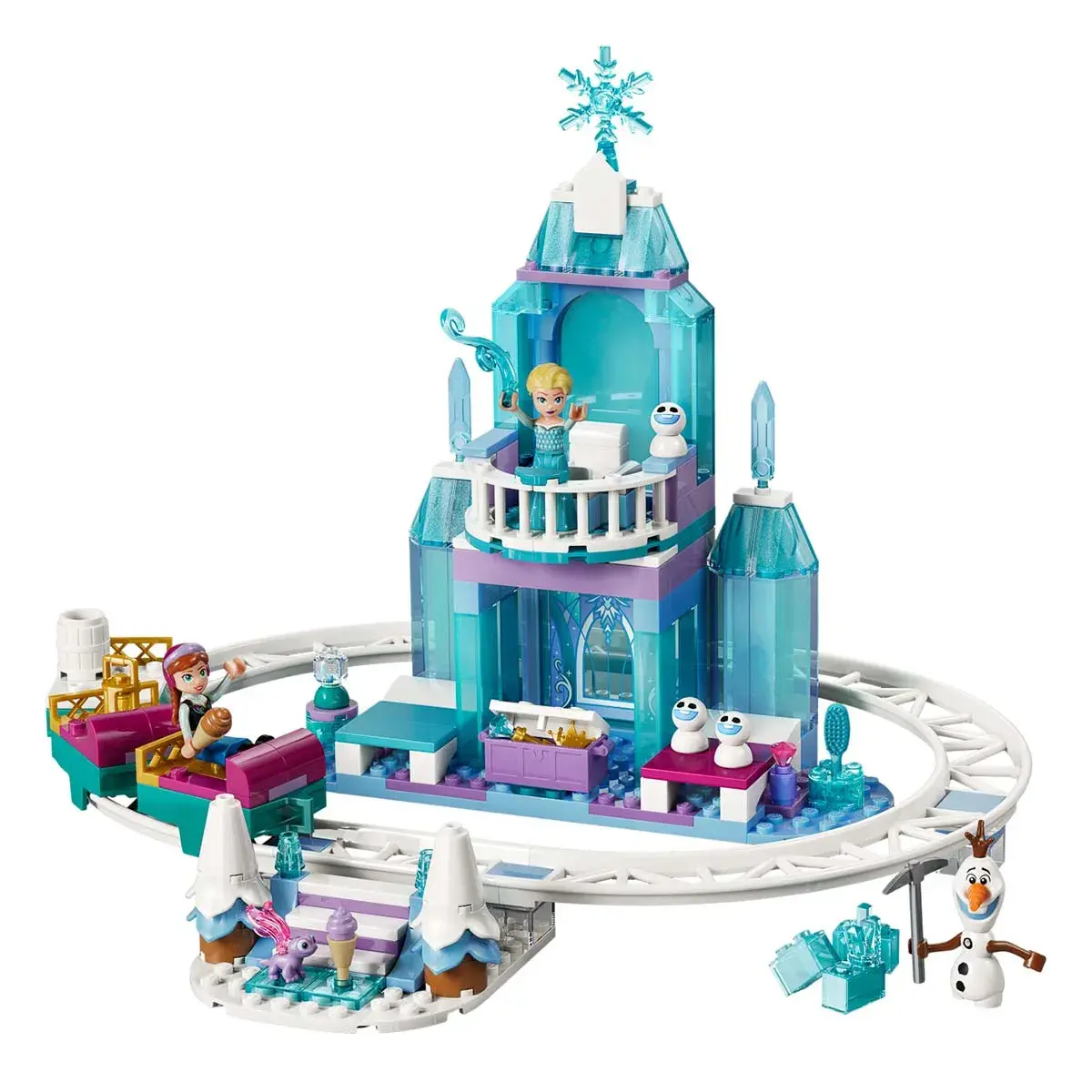 LEGO Disney Princess Крижаний палац Ельзи та веселе катання на санчатах 43281 — фото 21