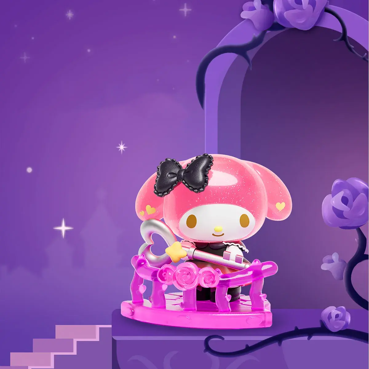 Фігурка-сюрприз Pop Top Kuromi and My Melody Квіткова Таємниця (25WH-003) — фото 11