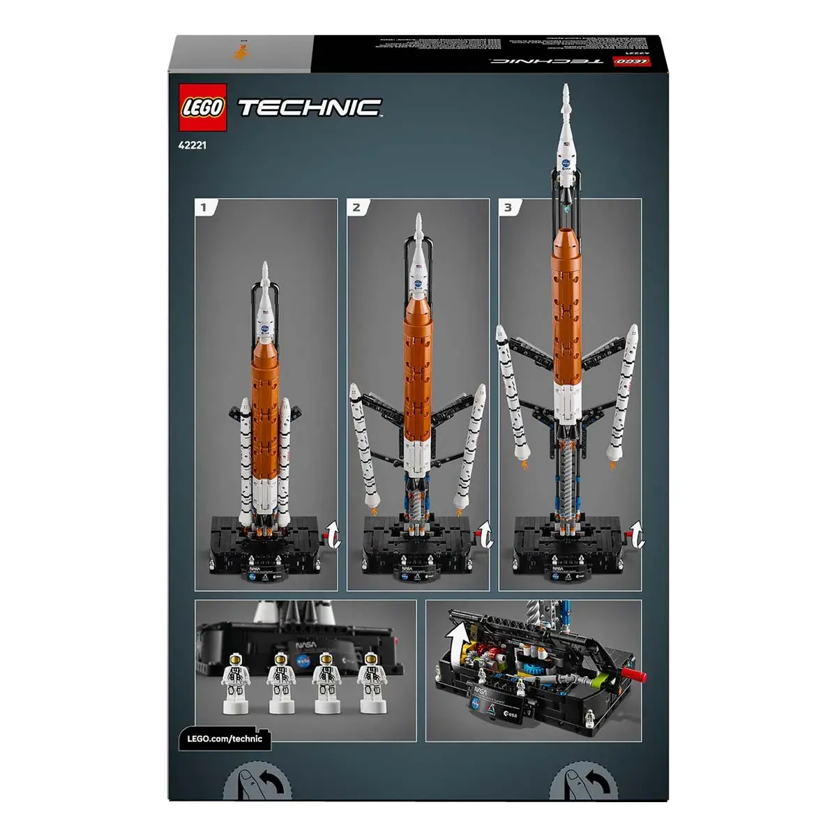 LEGO Technic Ракета із системою космічного запуску NASA Artemis 42221 — фото 21