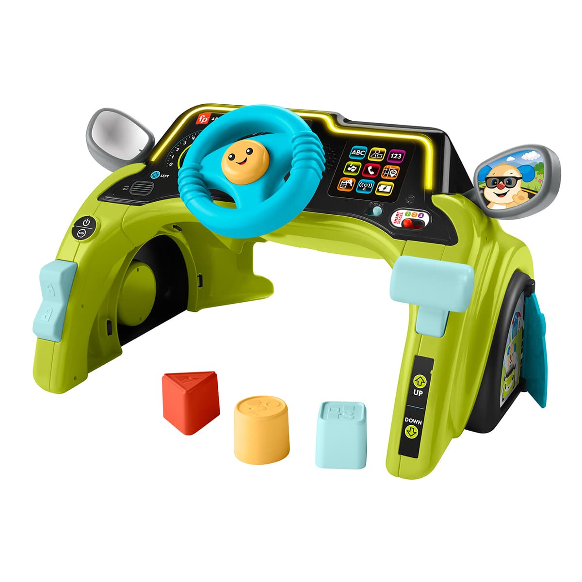 Інтерактивна іграшка Fisher-Price Кермо Smart Stages Маленький водій (англ), HTW88