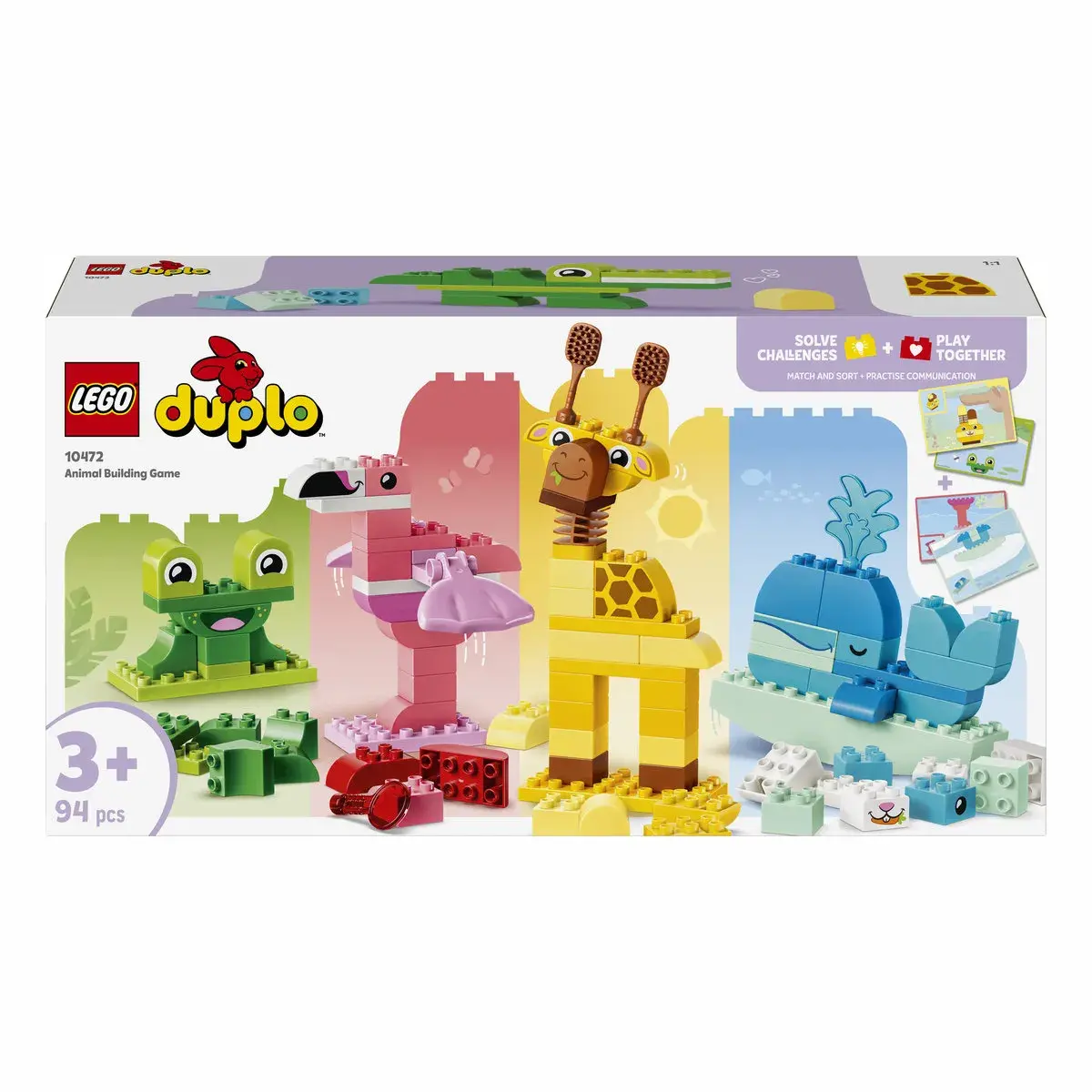 LEGO DUPLO Town Гра з побудови тварин 10472