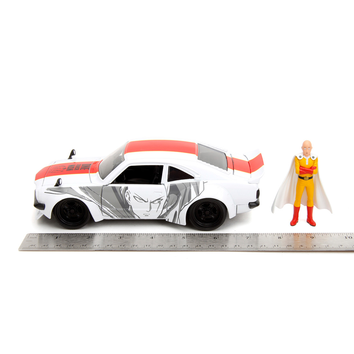 Машинка Jada Toys One Punch Man Mazda RX-3 Сайтама, 253255058 — фото 8