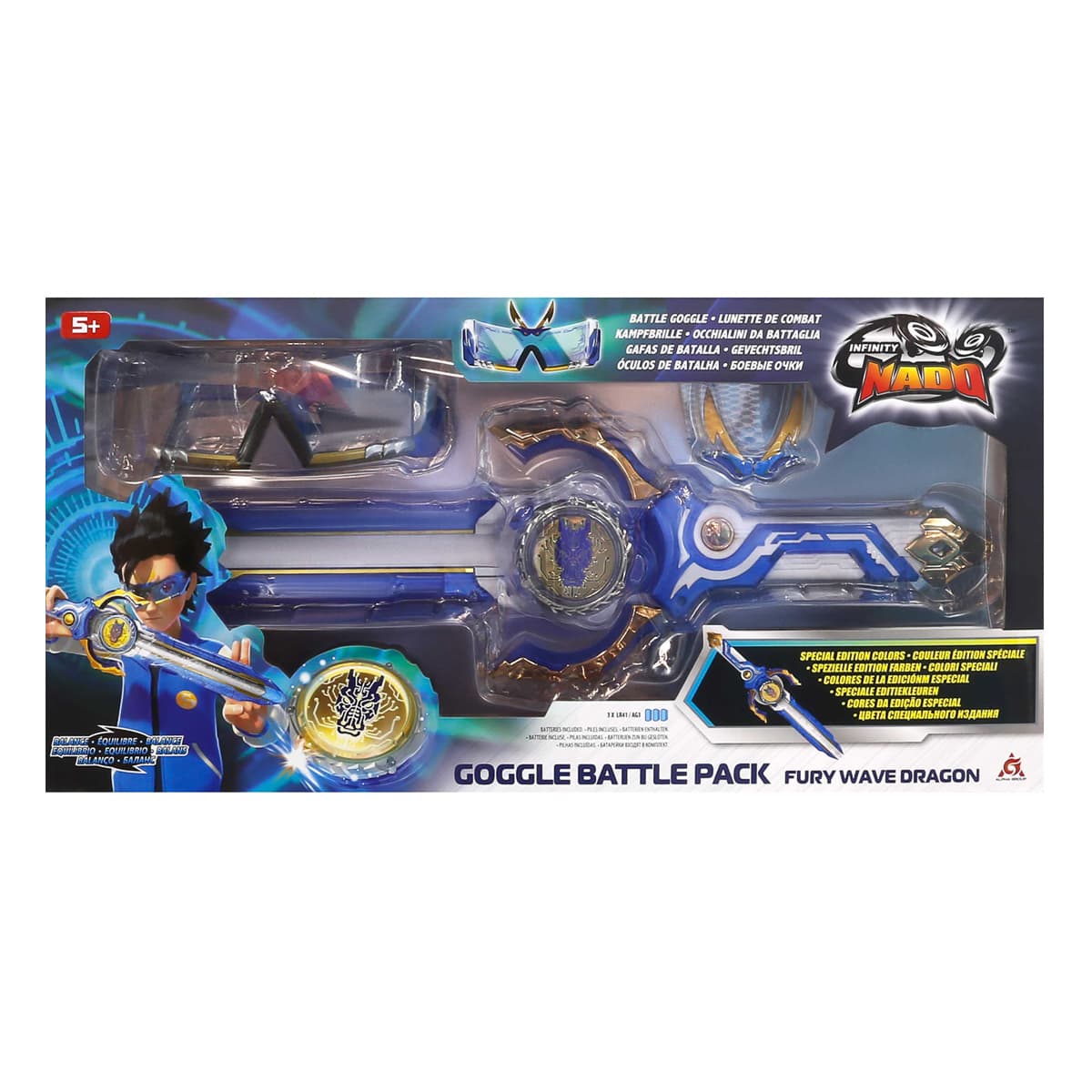Набір Auldey Infinity Nado VI Goggle Battle Pack, EU654161
