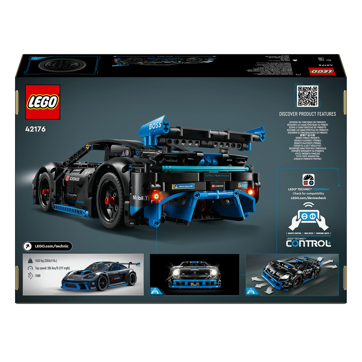 LEGO Technic Автомобіль для перегонів Porsche GT4 e-Performance 42176 — фото 9