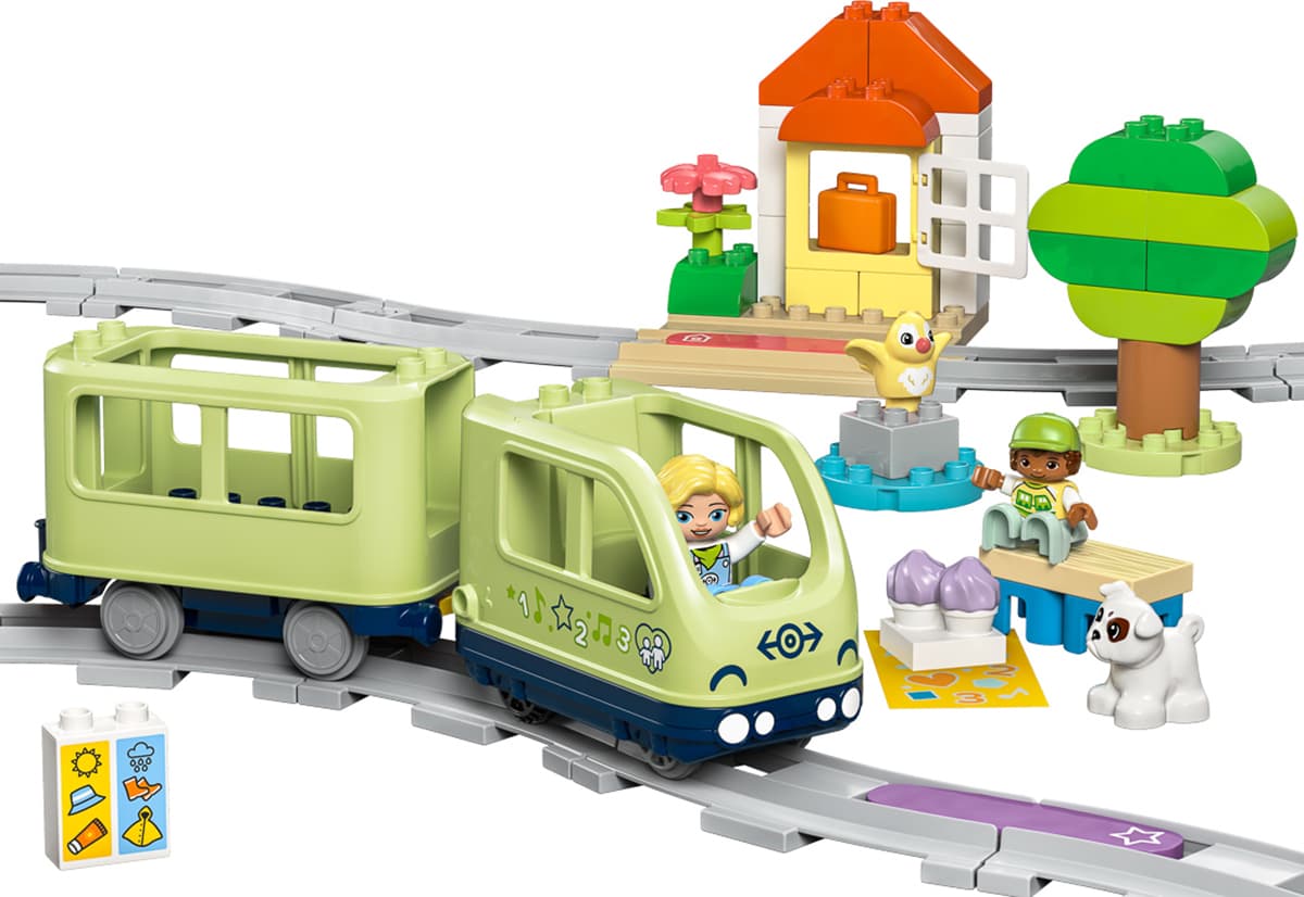 LEGO DUPLO Інтерактивний пригодницький поїзд 10427 — фото 8