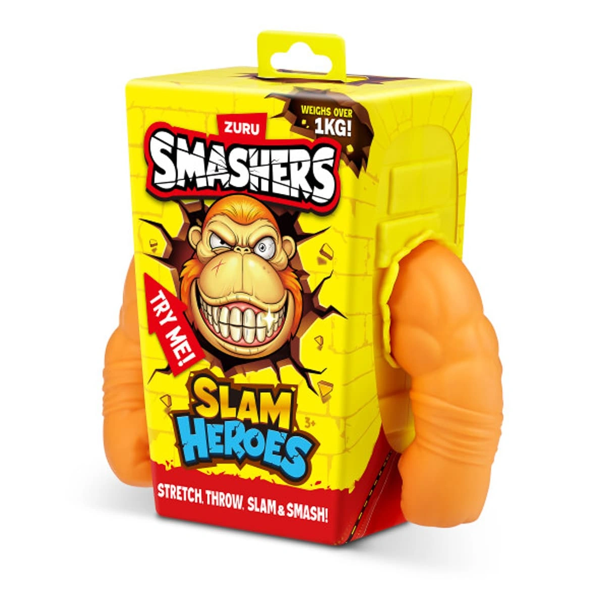 Стретч-іграшка Smashers Slam Heroes Orange Gorilla Помаранчева Горила — фото 2