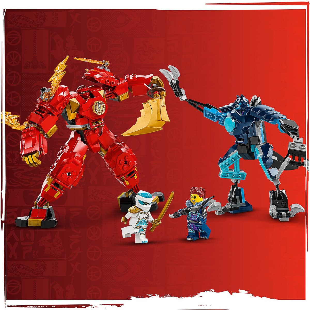 LEGO NINJAGO Робот вогняної стихії Кая 71808 — фото 6