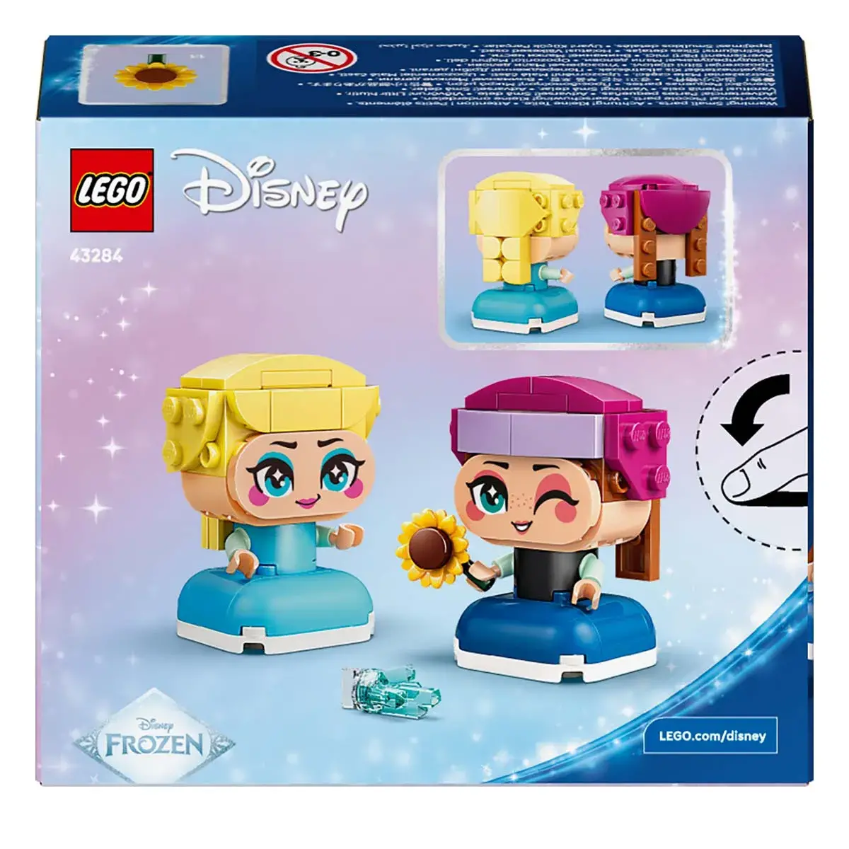 LEGO Disney Princess Мініпринцеси Анна та Ельза 43284 — фото 21