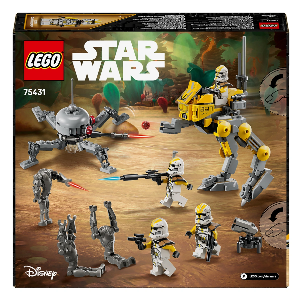 LEGO Star Wars Бойовий загін бійців-клонів 327-го галактичного корпусу 75431 — фото 10