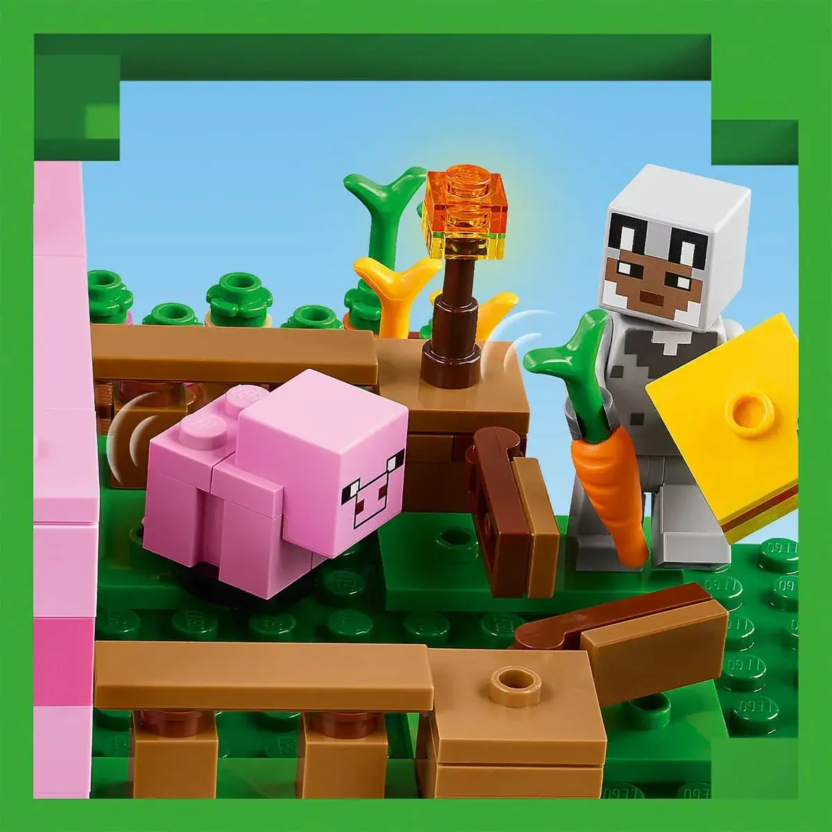 LEGO Minecraft Будинок для поросят 21268 — фото 7
