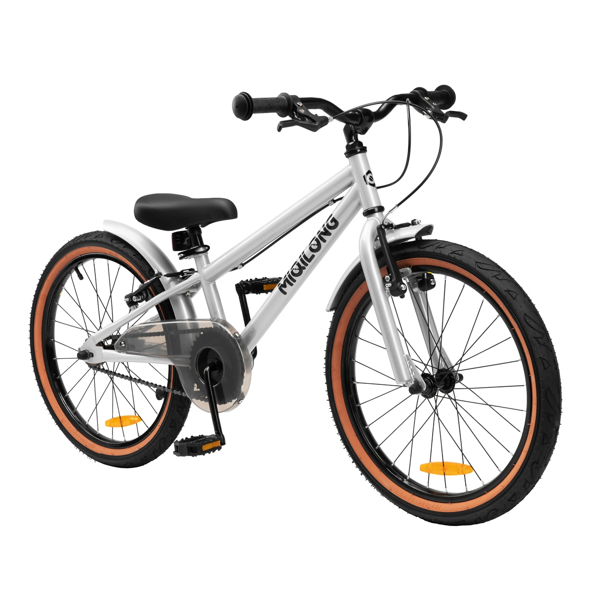 Велосипед Miqilong ST 20" сріблястий, RBB-ST20-SILVER