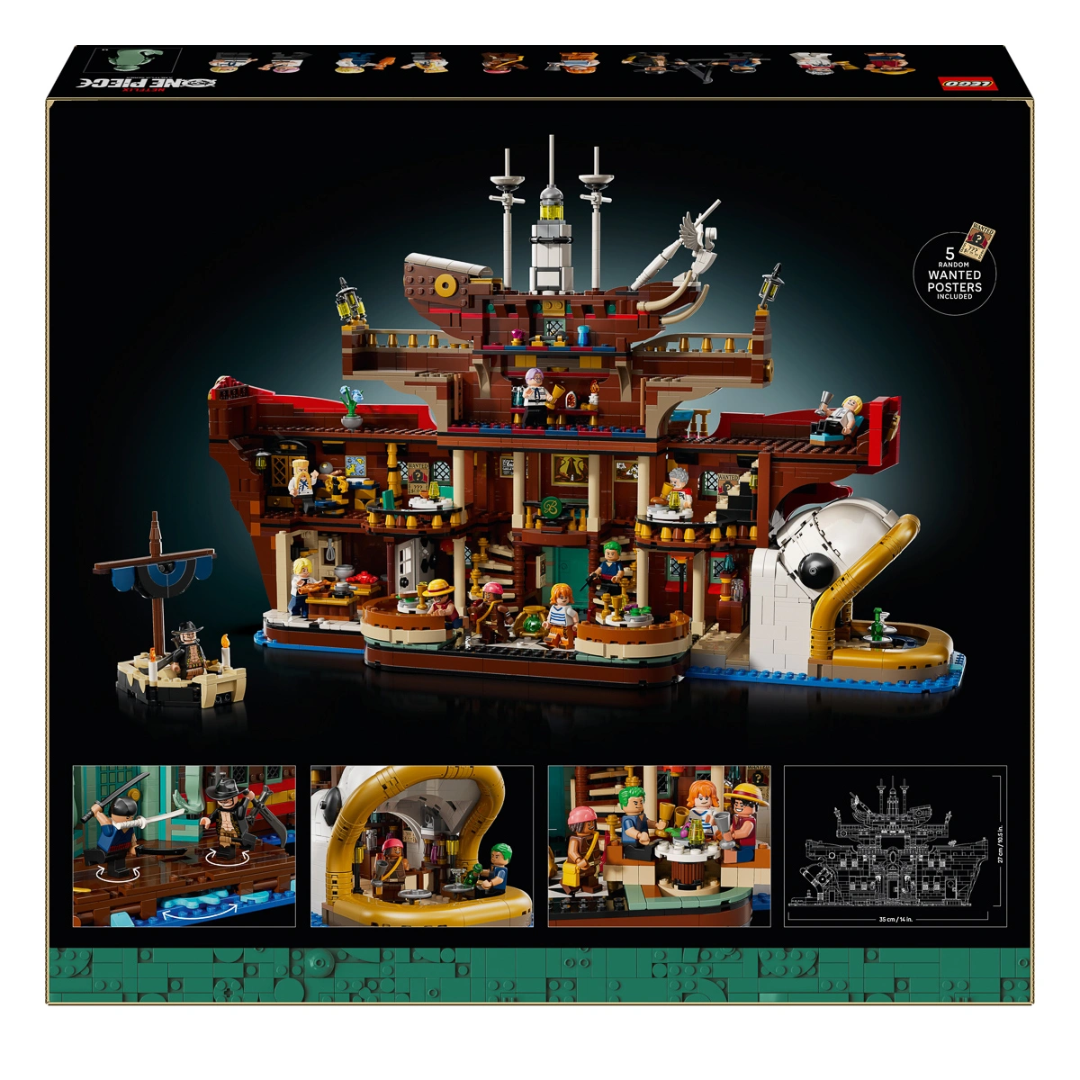 LEGO ONE PIECE Плавучий ресторан «Бараті» 75640 — фото 11