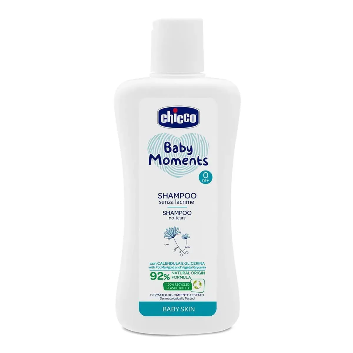 Шампунь Chicco Baby Moments Без сліз 200 мл 10584.00