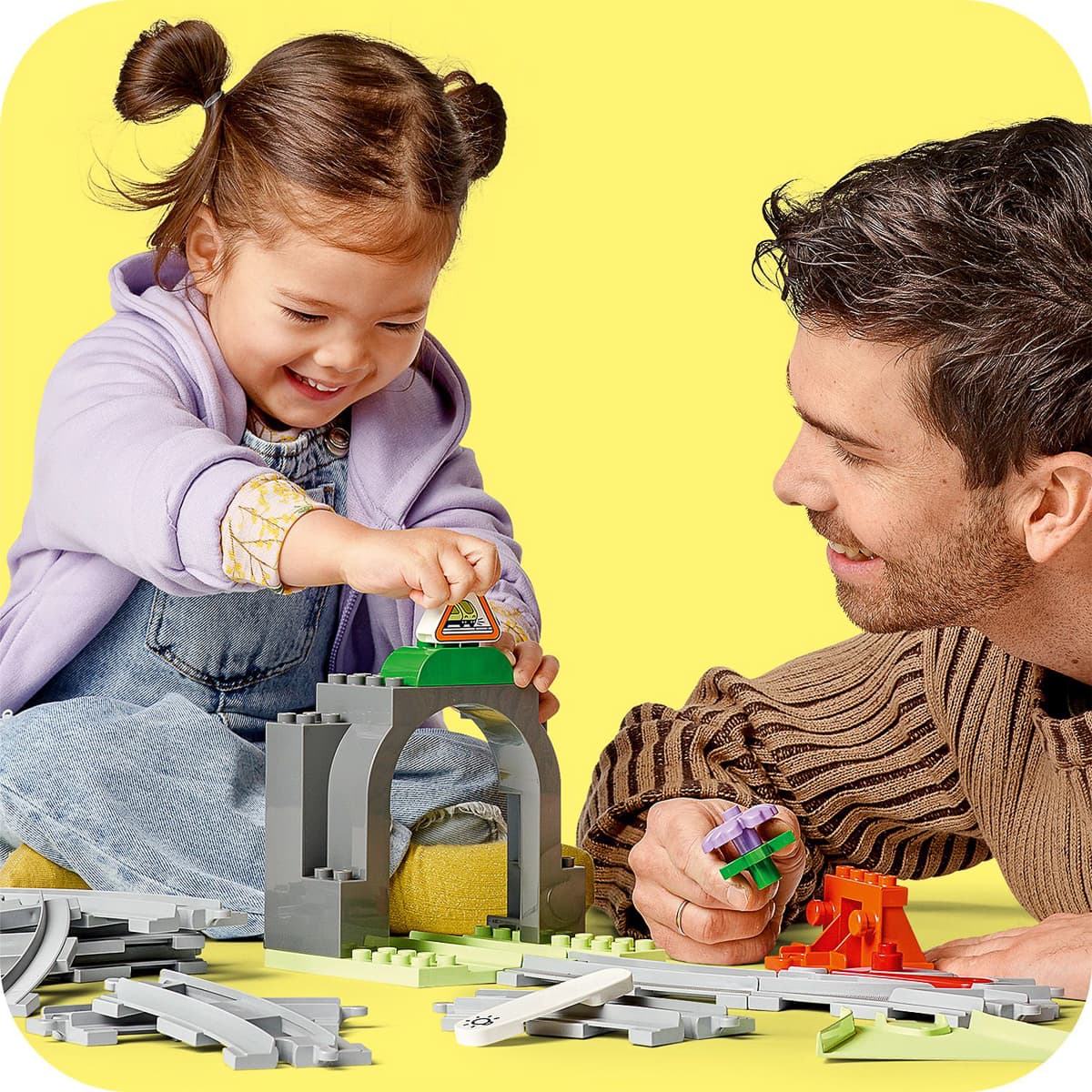 LEGO DUPLO Додатковий набір. Залізничний тунель і колії 10425 — фото 2