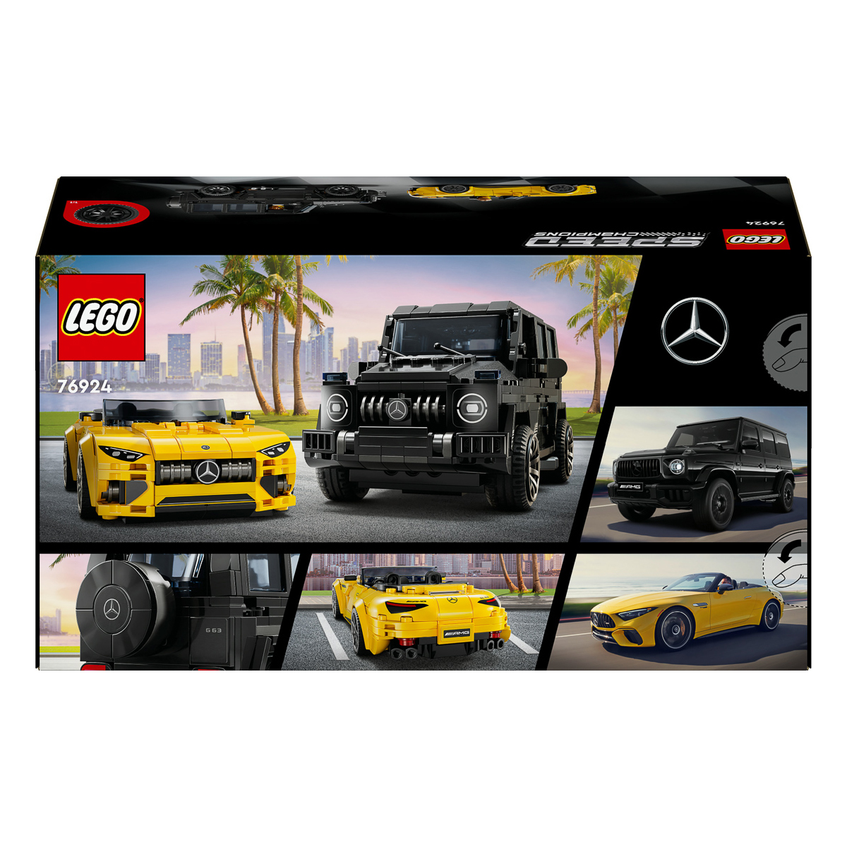LEGO Speed Champions Mercedes-AMG G 63 і Mercedes-AMG SL 63 76924 — фото 6
