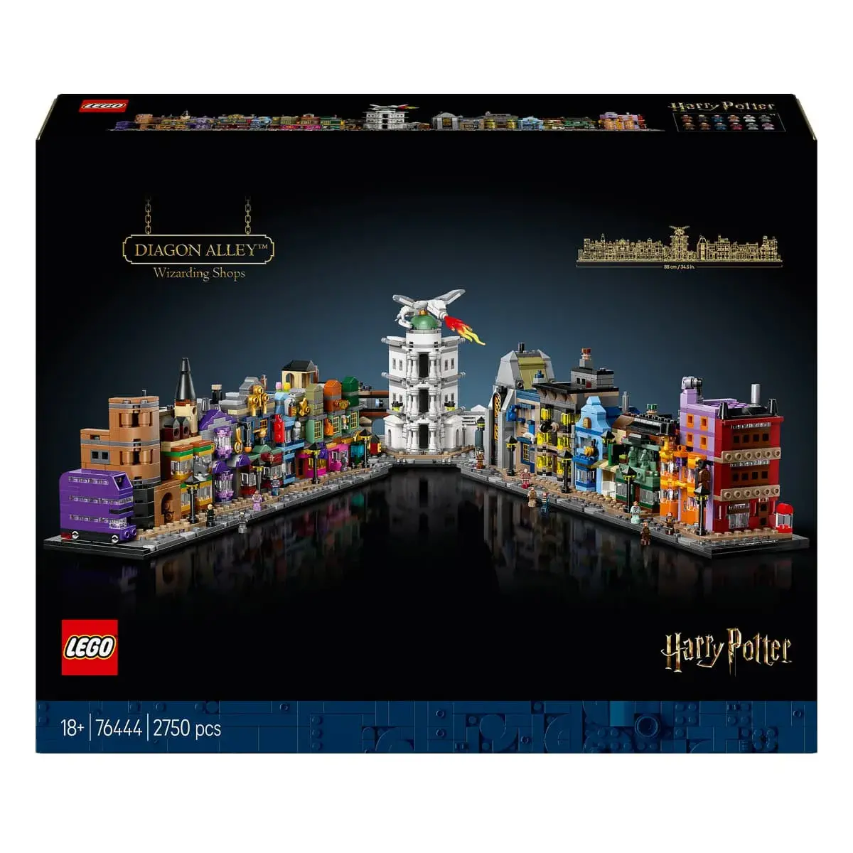 LEGO Harry Potter Алея Діаґон. Чаклунські крамниці 76444
