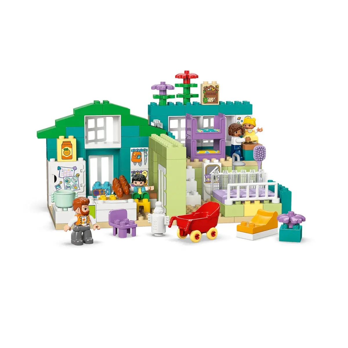 LEGO DUPLO Town 3-в-1 Сучасний родинний будинок із фігурками 10470 — фото 18