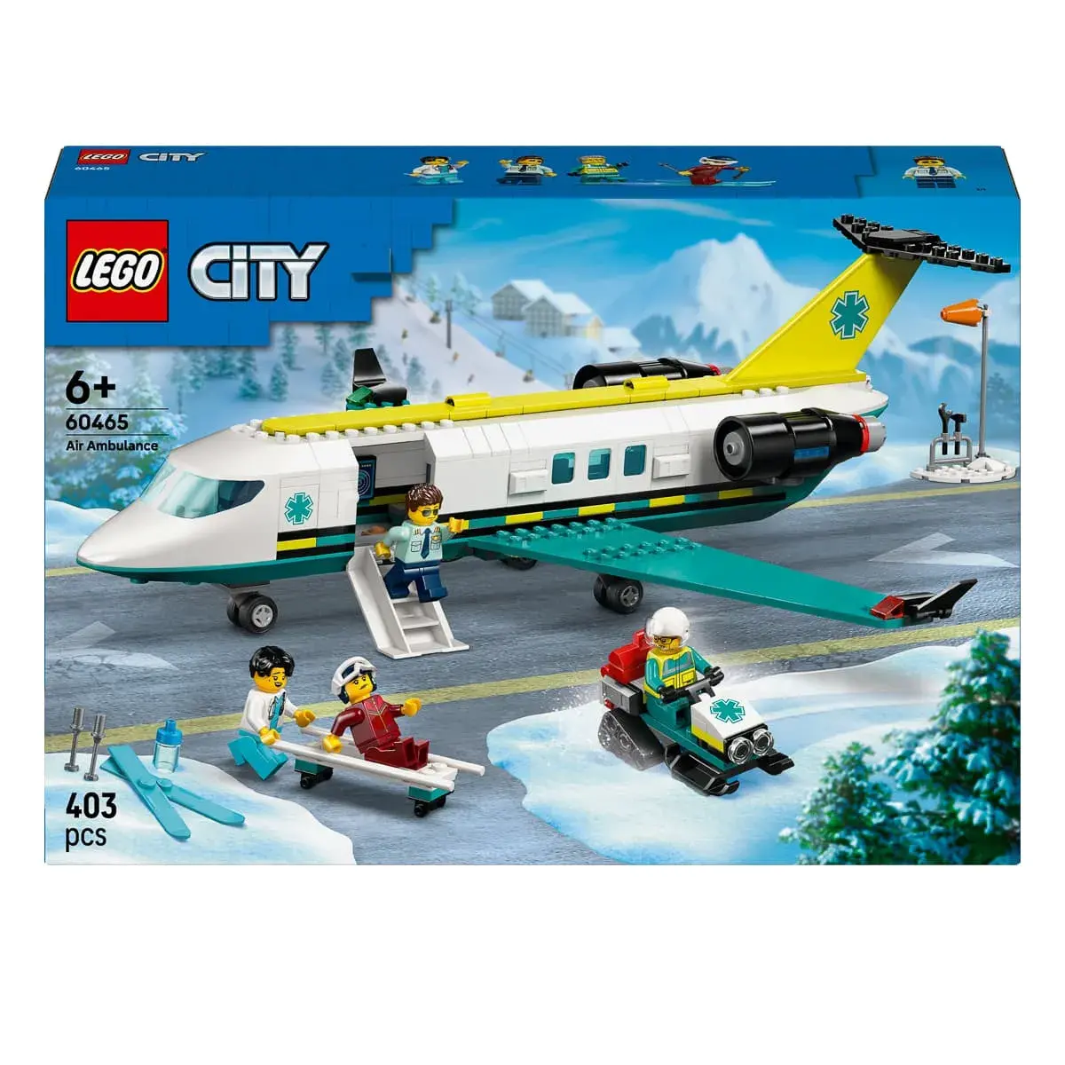 LEGO City Літак швидкої медичної допомоги 60465