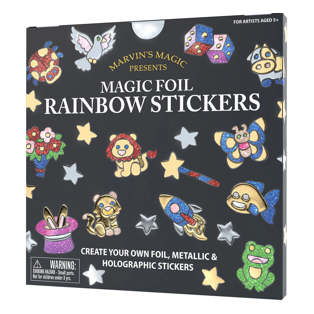 Набір для створення 3D наліпок Marvin's Magic Foil rainbow stickers, MMART001