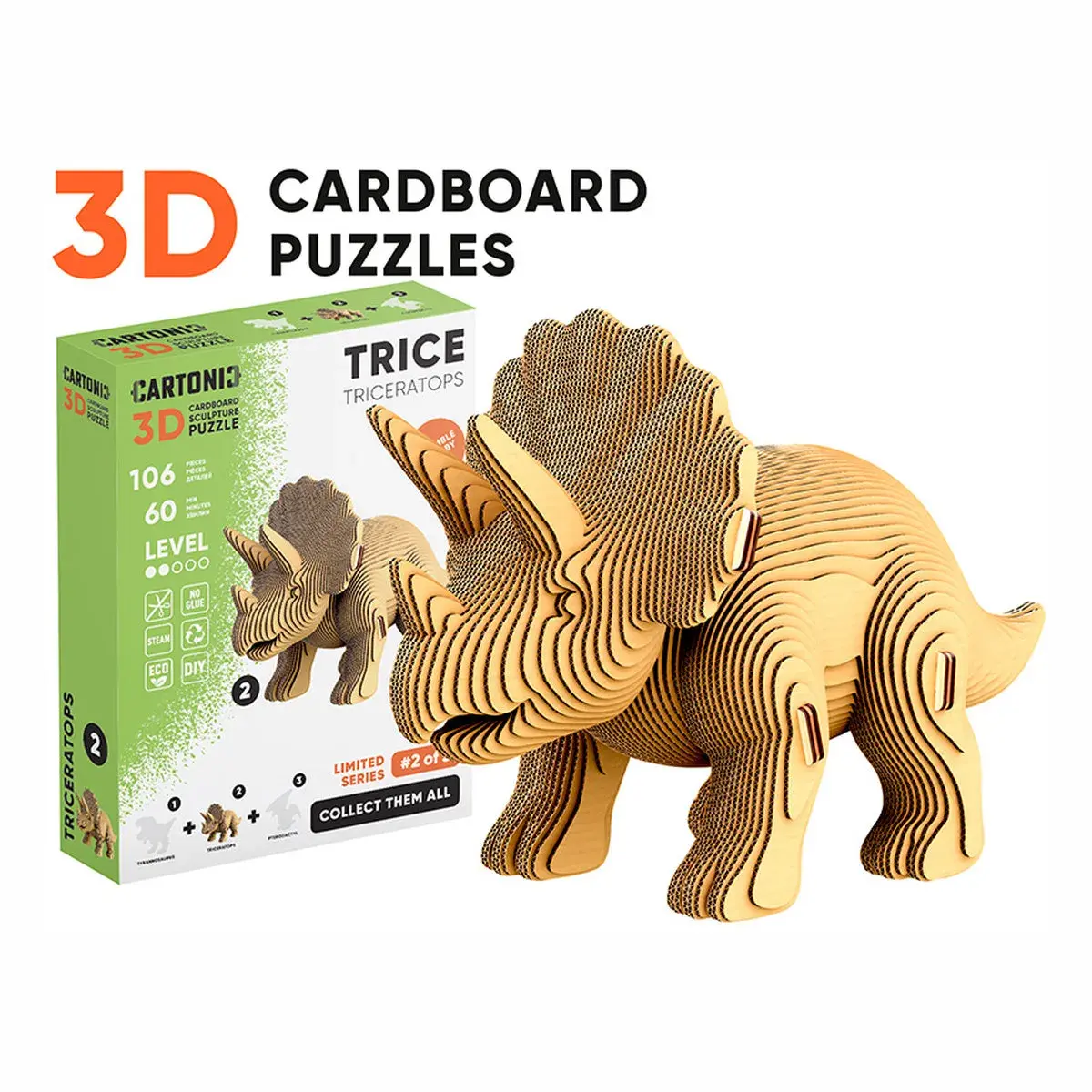 Конструктор Cartonic Collectible 106 ел (CCARTTRIC)
