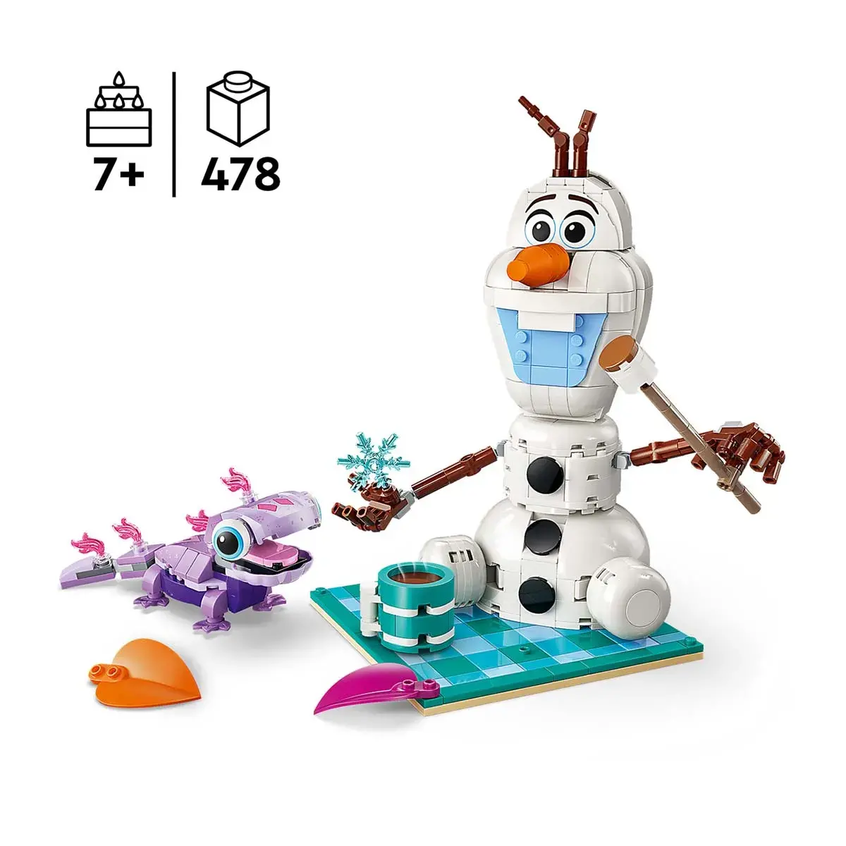 LEGO Disney Princess Веселощі на пікніку Олафа та Бруні 43287 — фото 17