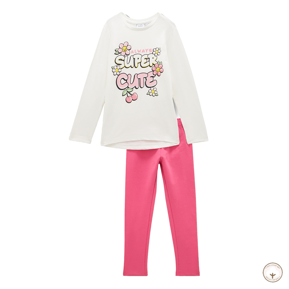 Комплект Blukids Bio Cotton Джемпер Легінси Super Cute