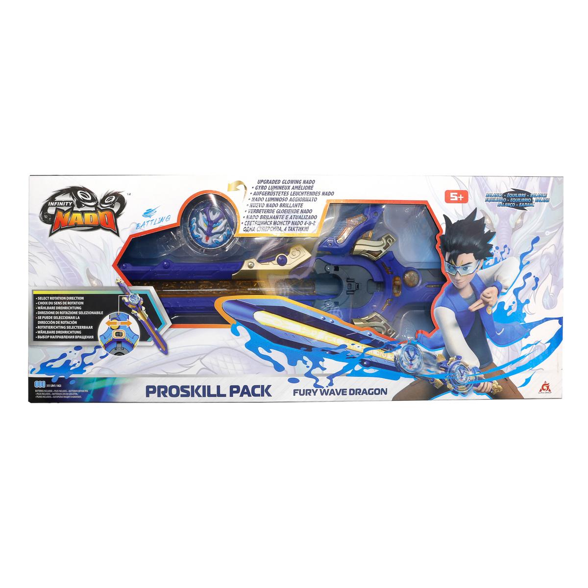 Дзиґа Infinity Nado VI Proskill Pack Fury Wave Dragon, EU654211