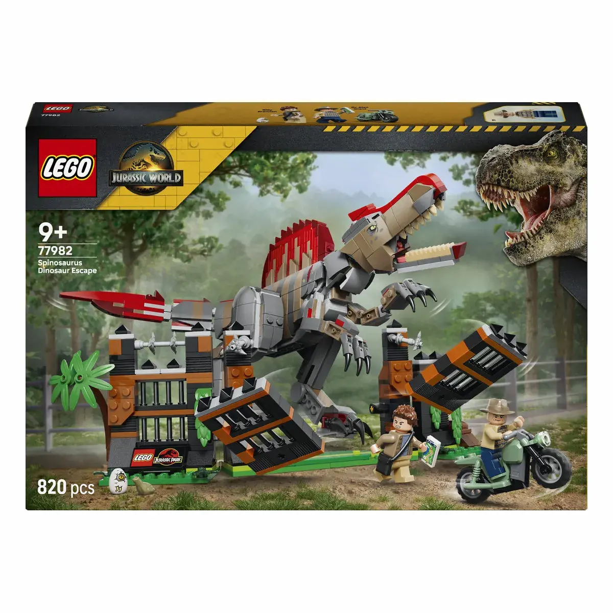 LEGO Jurassic World Втеча спинозавра 77982