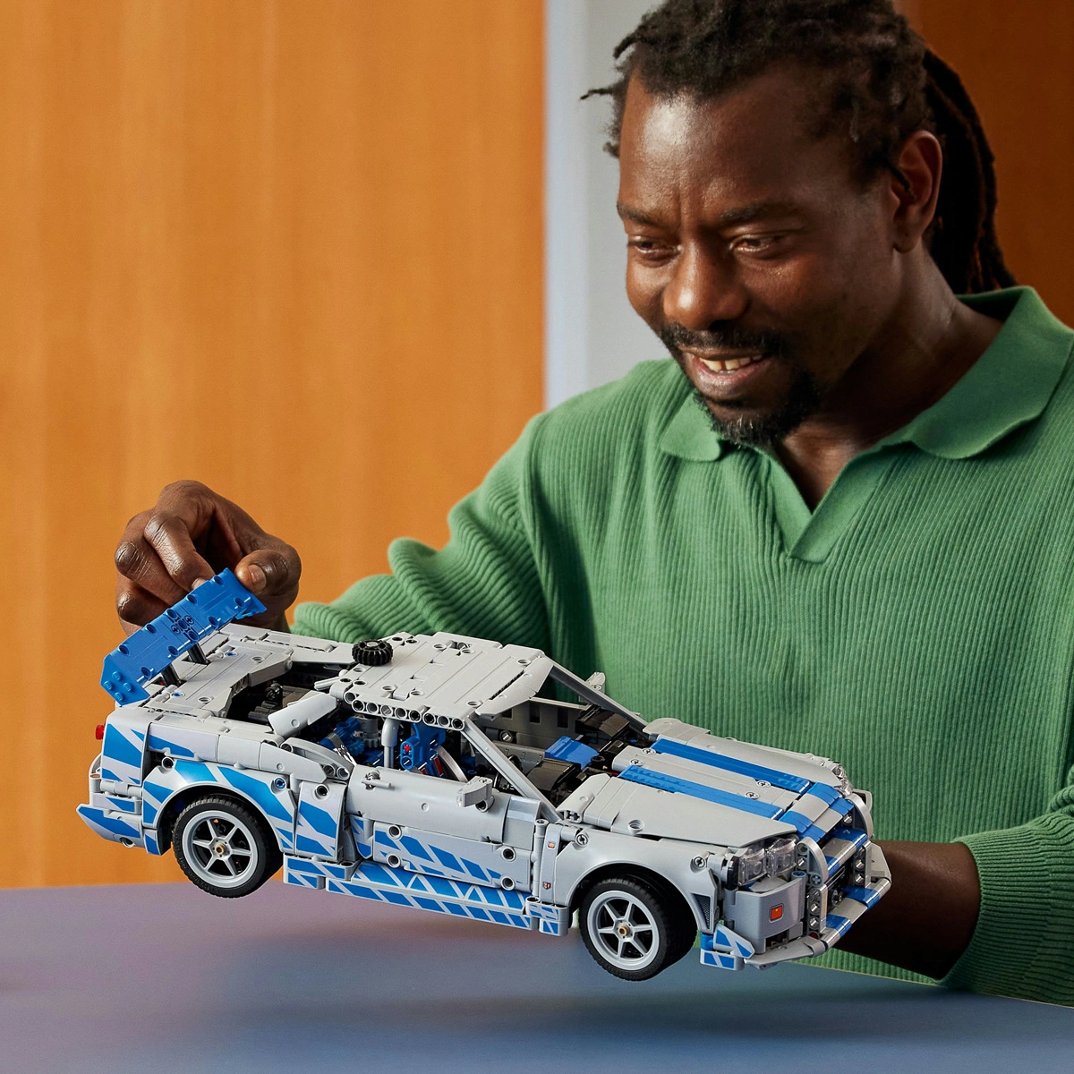 LEGO Technic Подвійний форсаж Автомобіль Nissan Skyline GT-R (R34) 42210 — фото 12