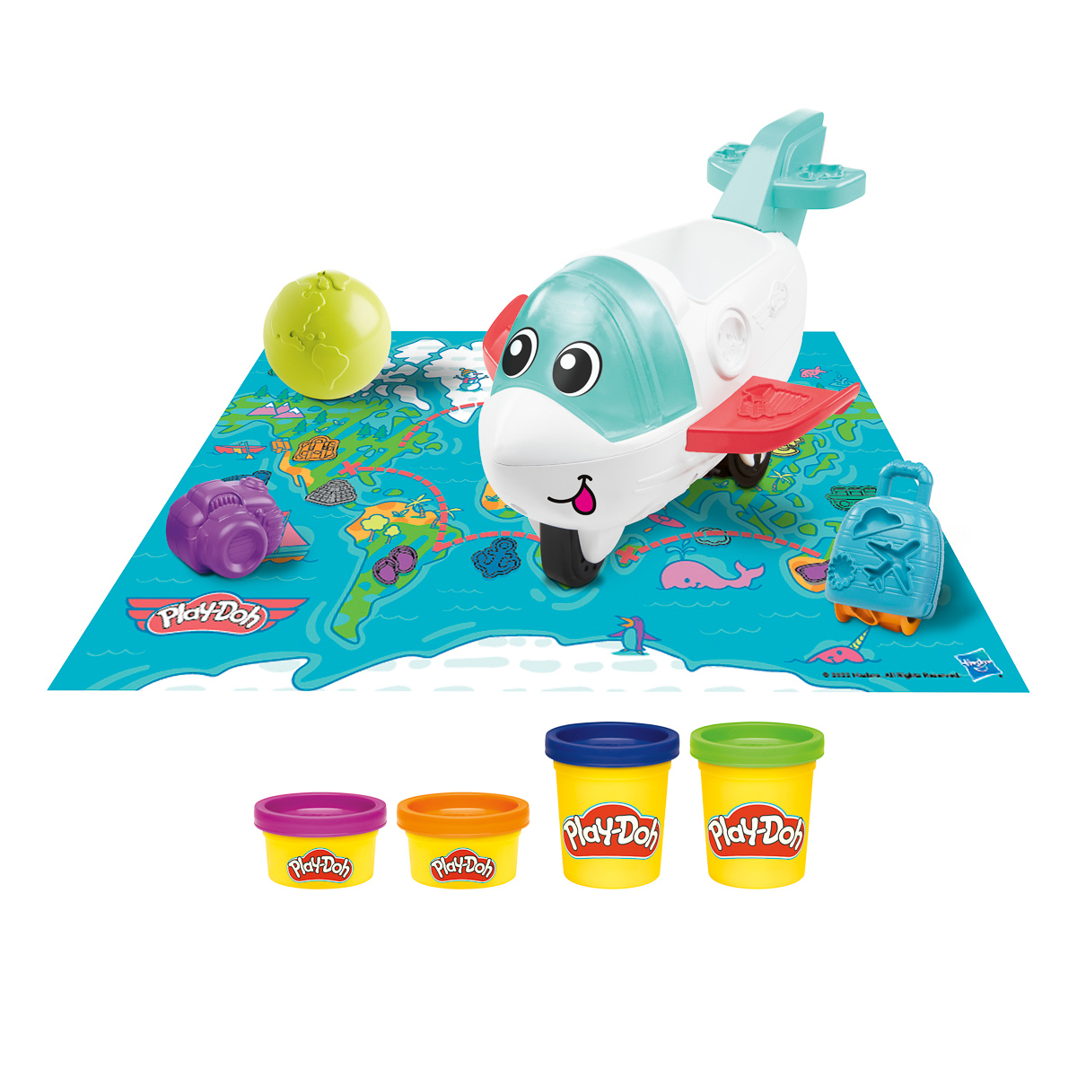 Набір для творчості із пластиліну Play-Doh Літак-дослідник, F8804 — фото 4