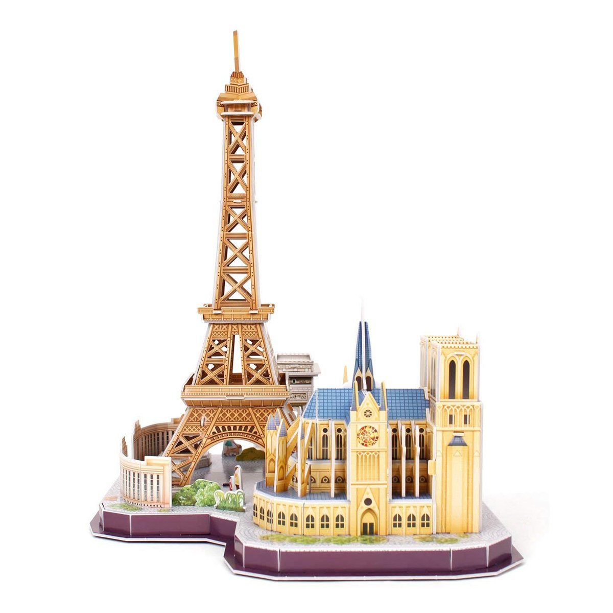 3D пазл-конструктор Cubic Fun City Line Paris 114 деталей, MC254H — фото 7